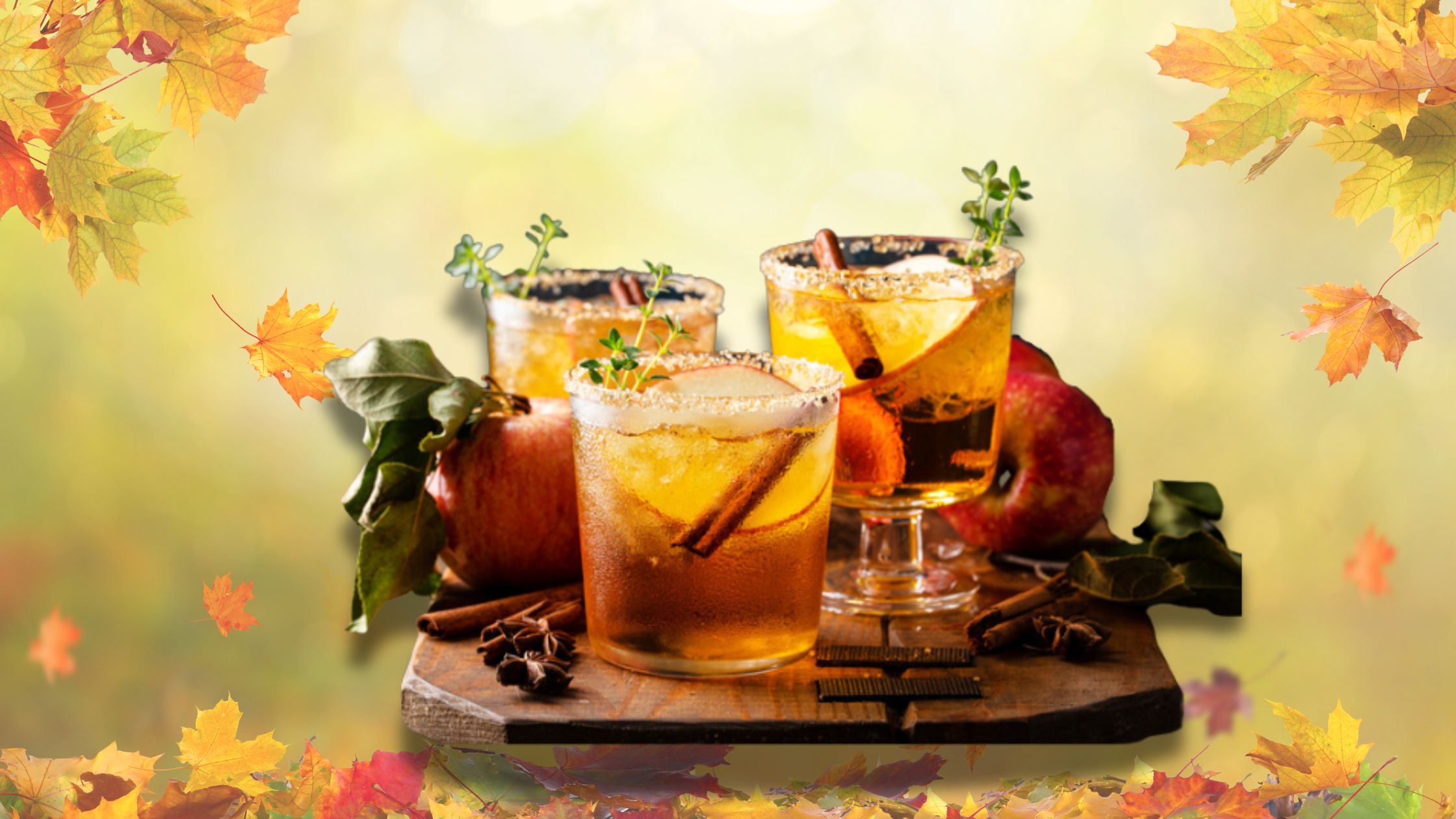 Autumn cocktail menu